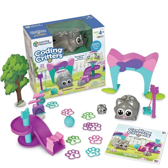 learning resources Other - Coding critters “scamper and sneaker” interactive toy